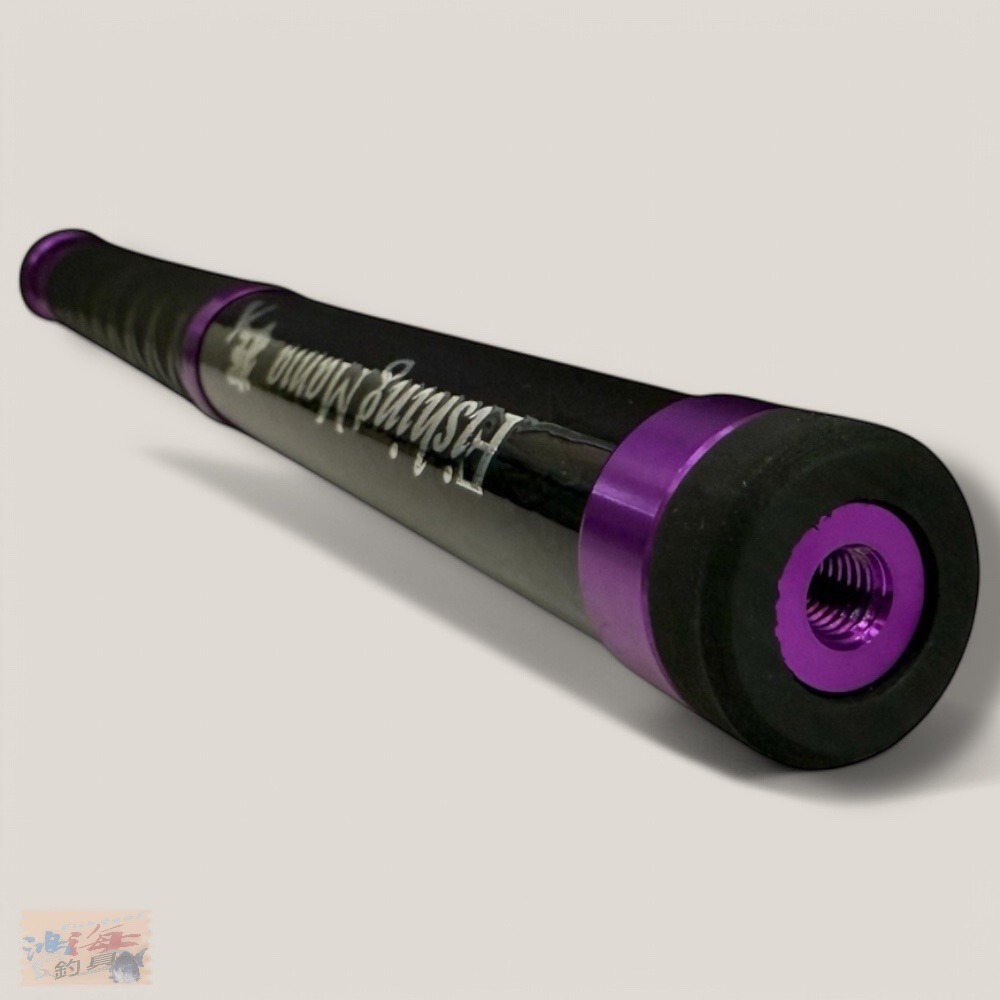 中壢鴻海釣具【吉作】狂人碳纖維 彈射撈網 180 210-細節圖4