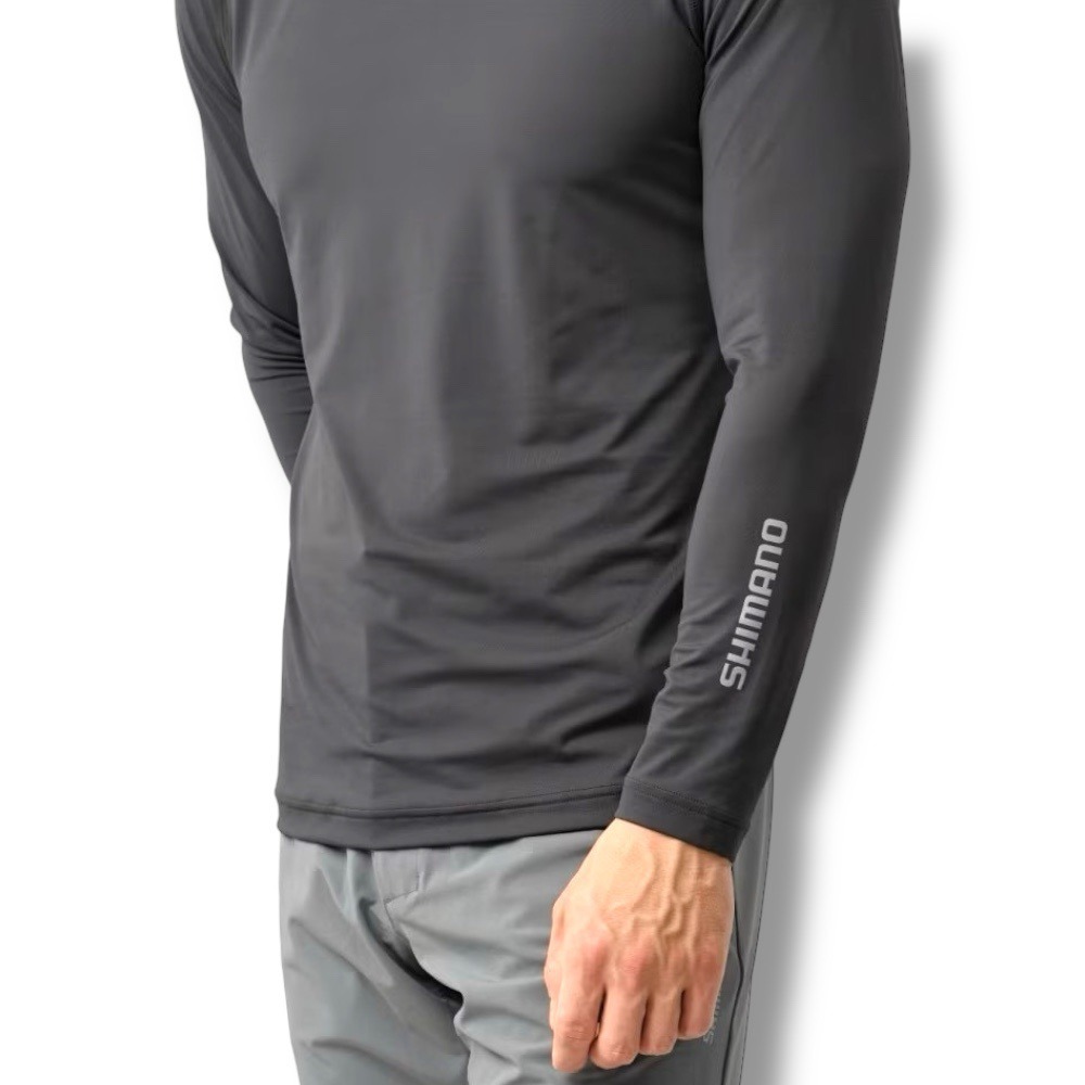 【中壢鴻海釣具】SHIMANO IN-006Y 防曬彈性透氣內搭衣 (25年春夏款)-細節圖3