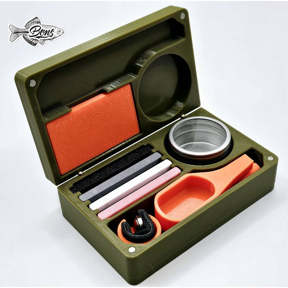 中壢鴻海釣具【BONS】3D列印小物釣收納盒 零件盒-細節圖4