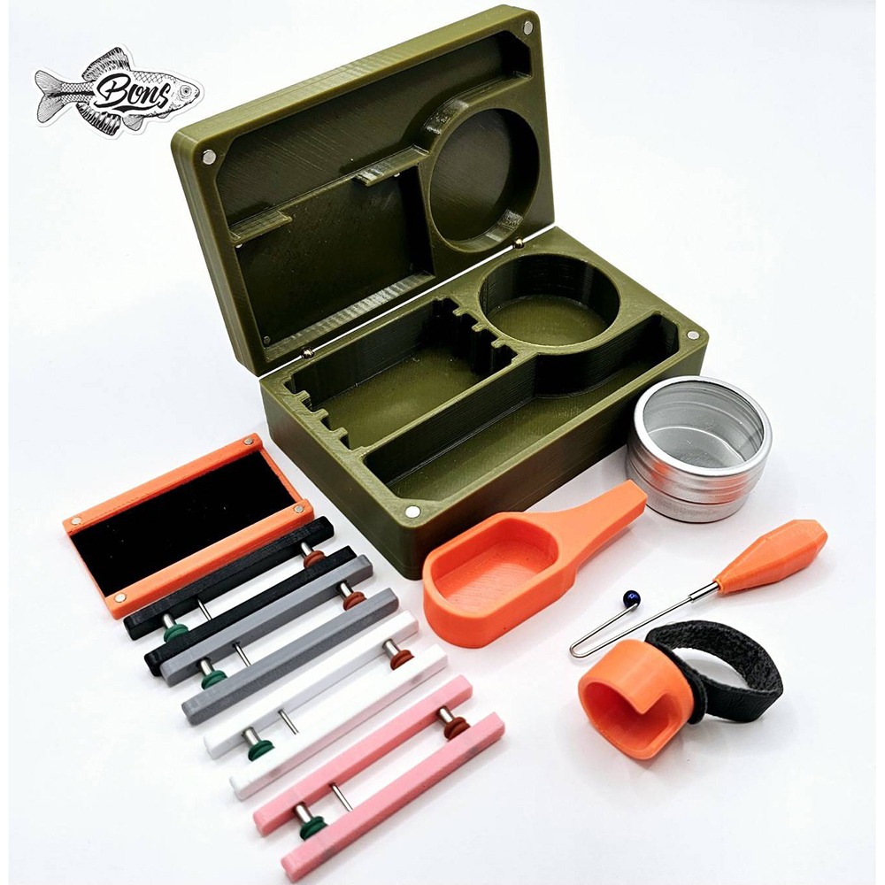 中壢鴻海釣具【BONS】3D列印小物釣收納盒 零件盒-細節圖5