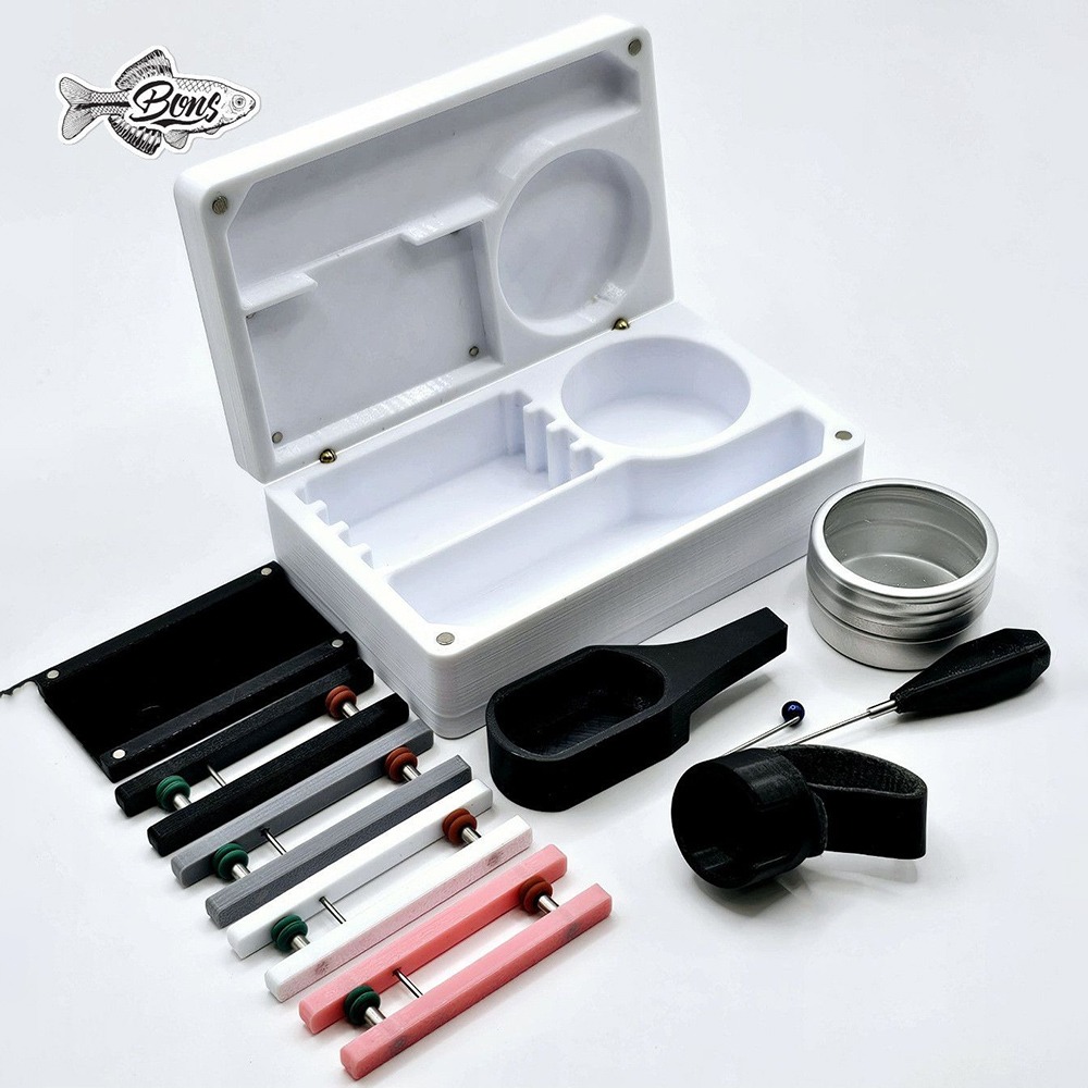 中壢鴻海釣具【BONS】3D列印小物釣收納盒 零件盒-細節圖9