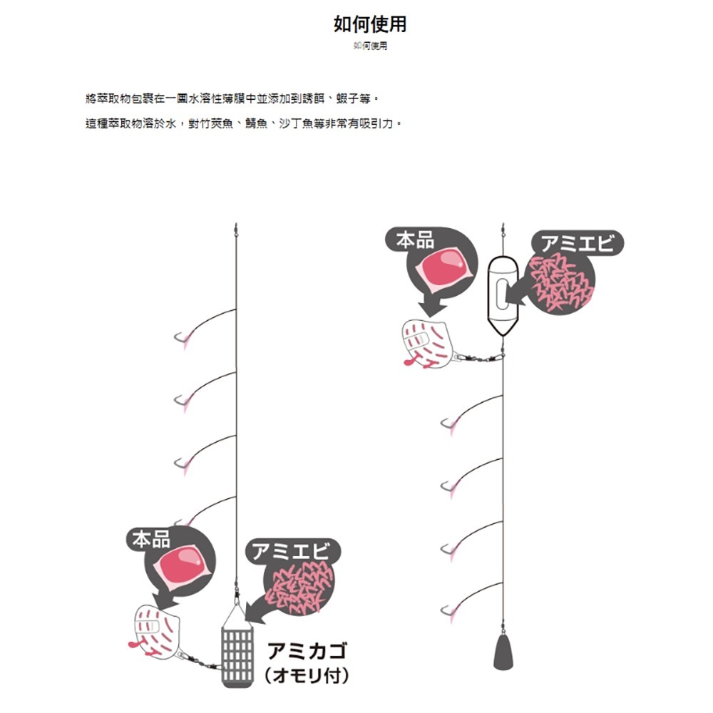 中壢鴻海釣具【tanemaki】 日本Tsuri Care 活性ボール 香精誘魚球 10粒入 專用貝殻型容器4入-細節圖7