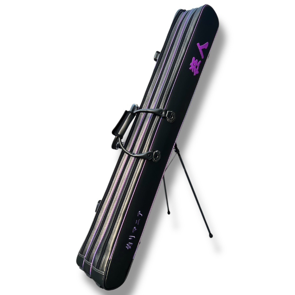 中壢鴻海釣具【吉作】狂人鈦晶灰池釣竿袋 128CM-細節圖4