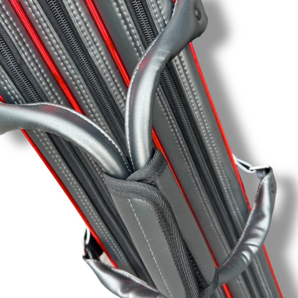 中壢鴻海釣具【吉作】狂人鈦晶灰池釣竿袋 128CM-細節圖7