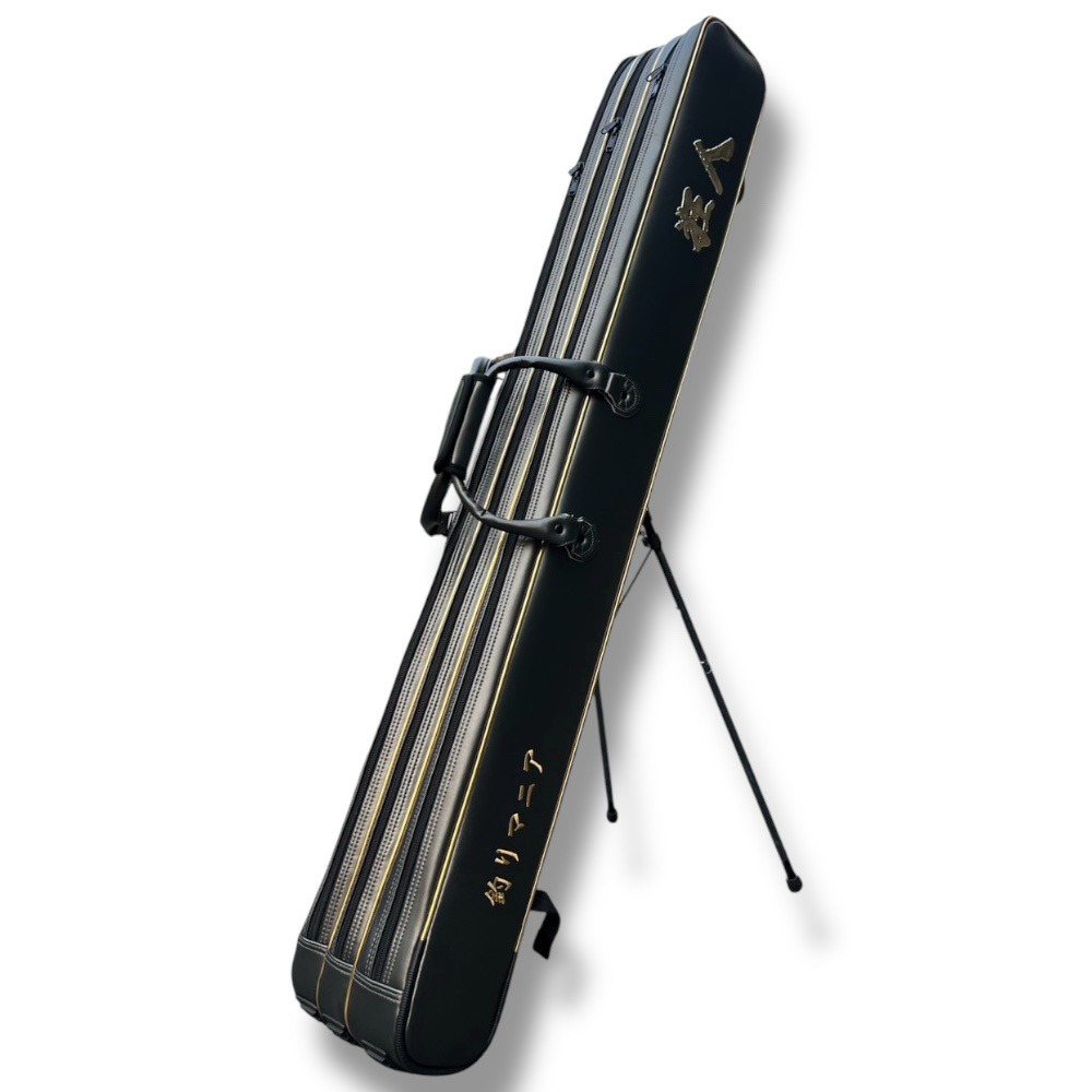 中壢鴻海釣具【吉作】狂人鈦晶灰池釣竿袋 128CM-規格圖8