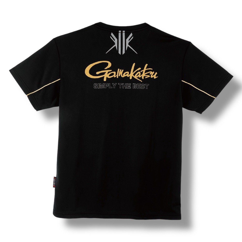 中壢鴻海釣具【gamakatsu】 GM-3780 吸水速乾 抗UV 短袖T恤GM3780 (25年款)-細節圖4