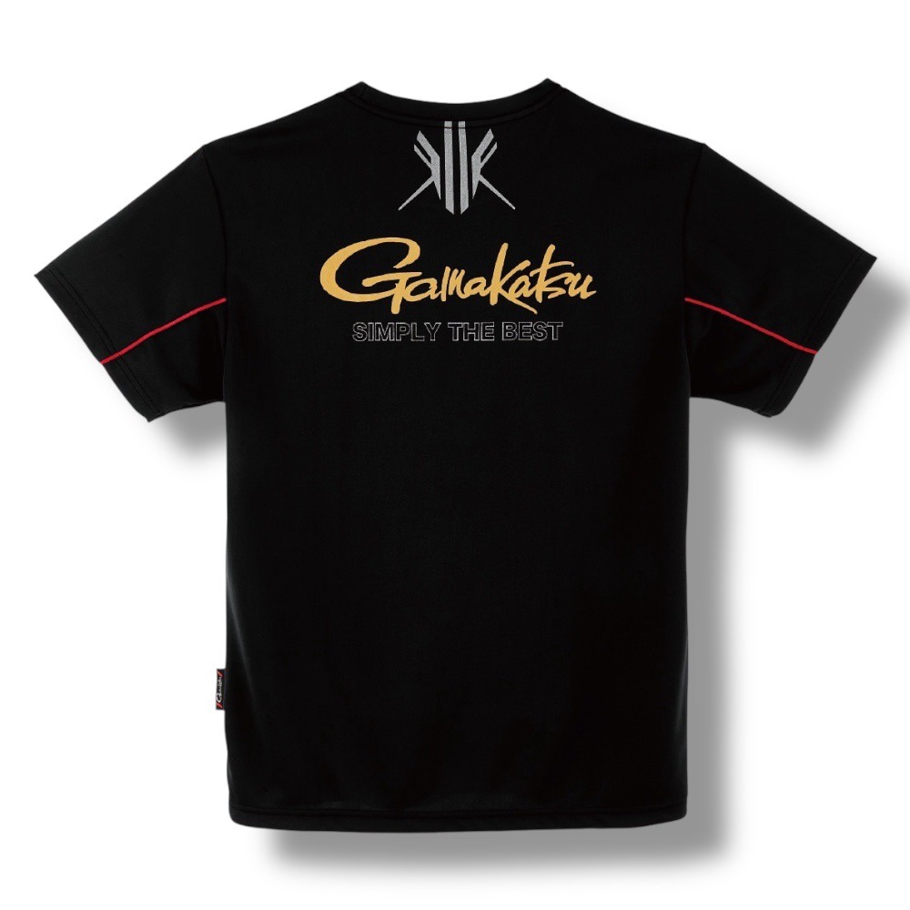 中壢鴻海釣具【gamakatsu】 GM-3780 吸水速乾 抗UV 短袖T恤GM3780 (25年款)-細節圖7