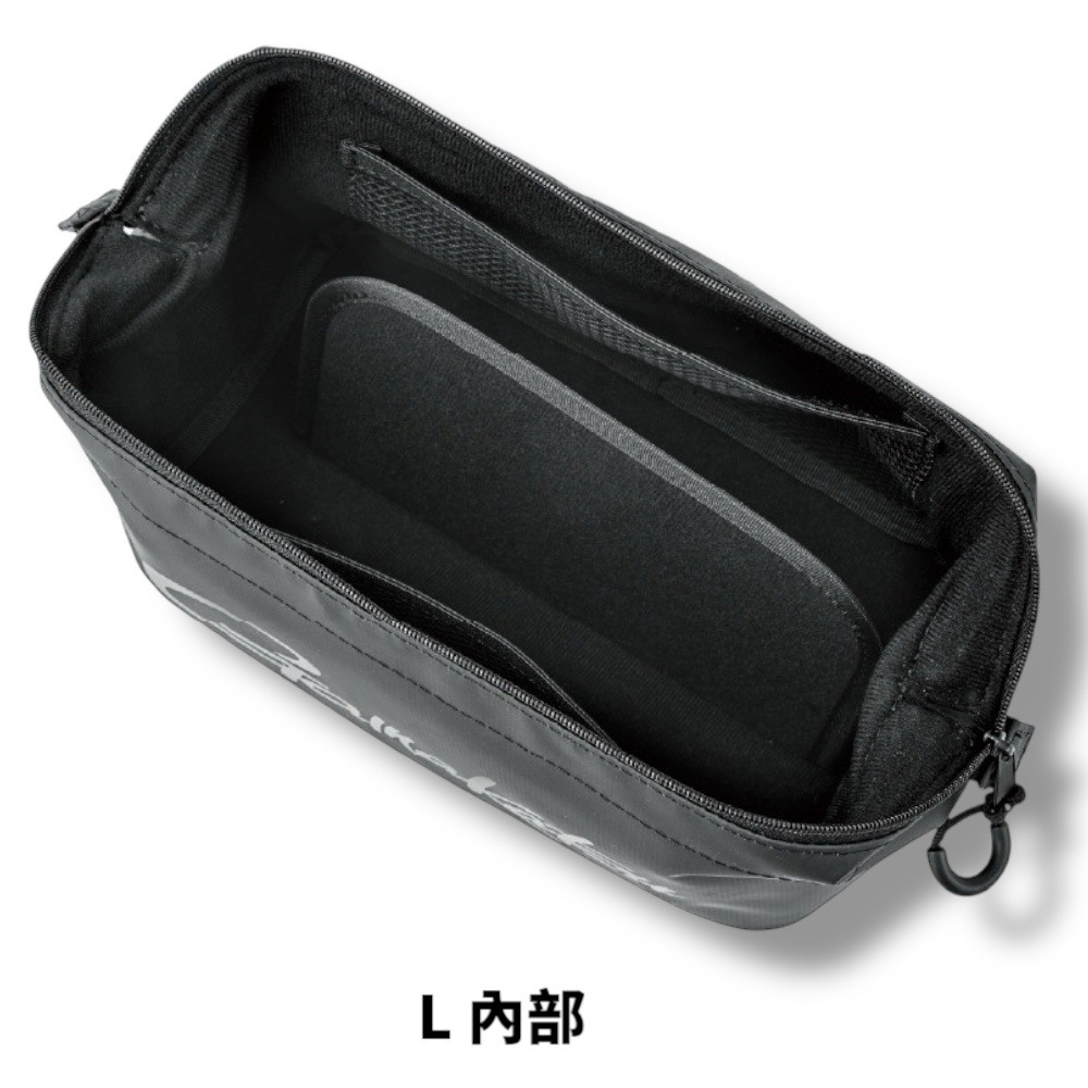 中壢鴻海釣具【gamakatsu】 GM-2625  LOGO 釣魚配件收納袋 (25年款) GM2625 置物袋-細節圖4