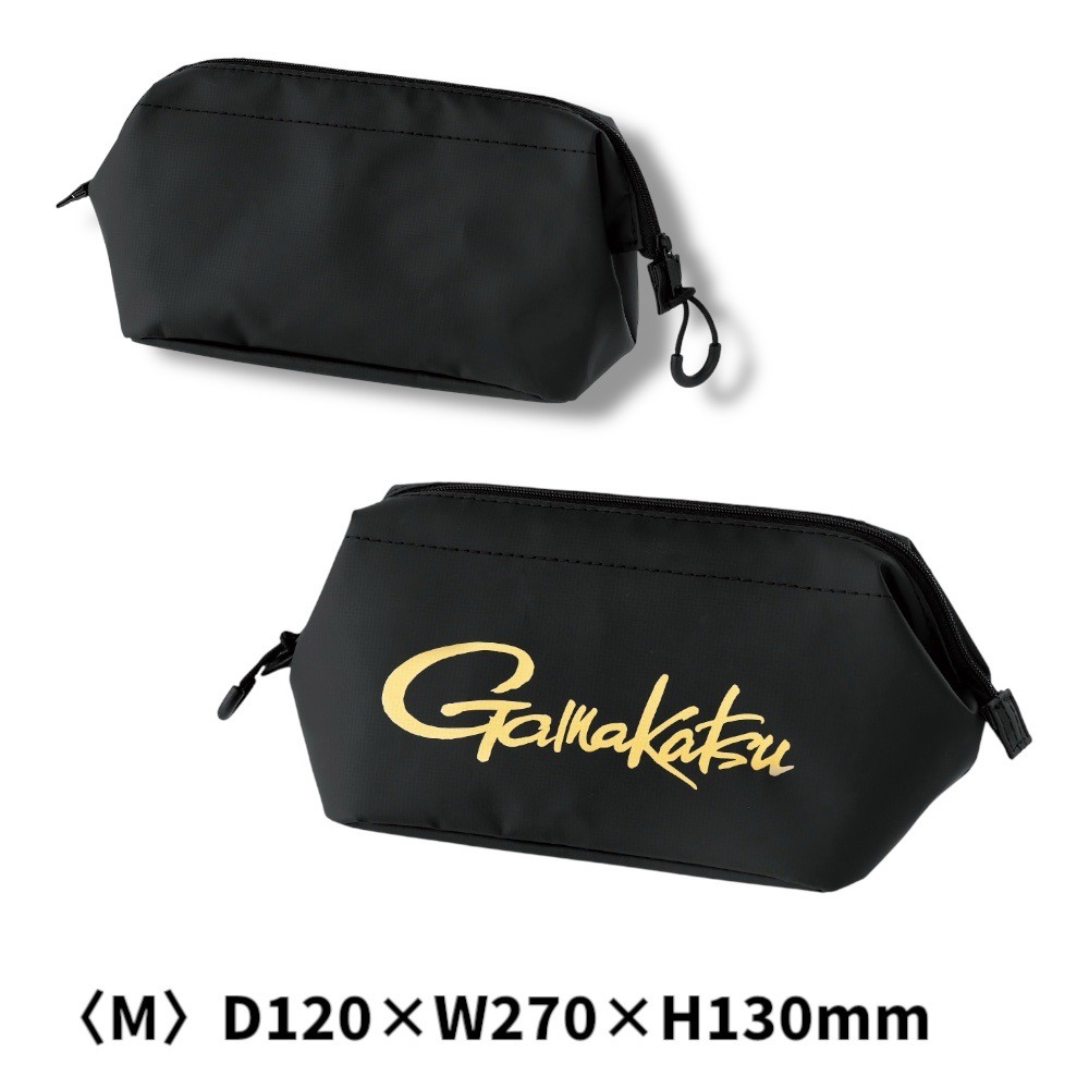 中壢鴻海釣具【gamakatsu】 GM-2625  LOGO 釣魚配件收納袋 (25年款) GM2625 置物袋-規格圖4