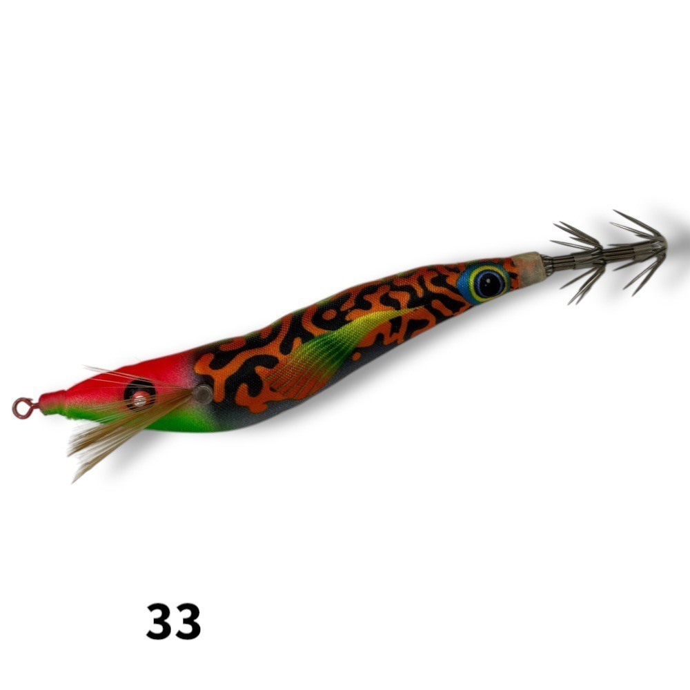 中壢鴻海釣具 厚殼蝦- 透抽布捲 2025 全新 厚殼蝦 厚殼仔 透抽 布捲 95mm 21~46號-規格圖7