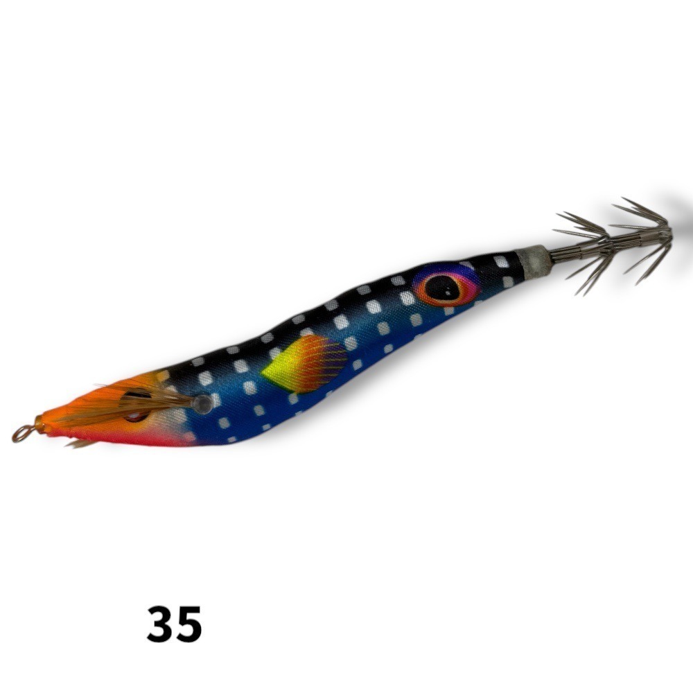 中壢鴻海釣具 厚殼蝦- 透抽布捲 2025 全新 厚殼蝦 厚殼仔 透抽 布捲 95mm 21~46號-規格圖7