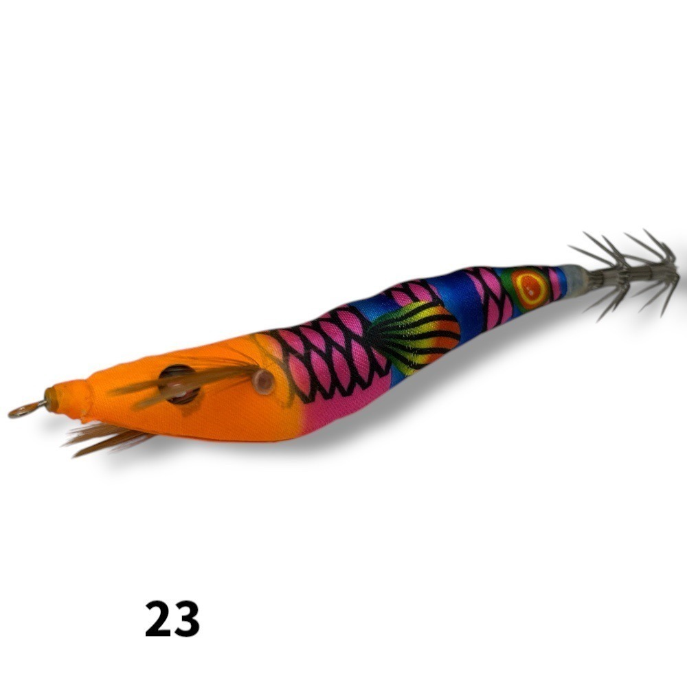 中壢鴻海釣具 厚殼蝦- 透抽布捲 2025 全新 厚殼蝦 厚殼仔 透抽 布捲 95mm 21~46號-規格圖7