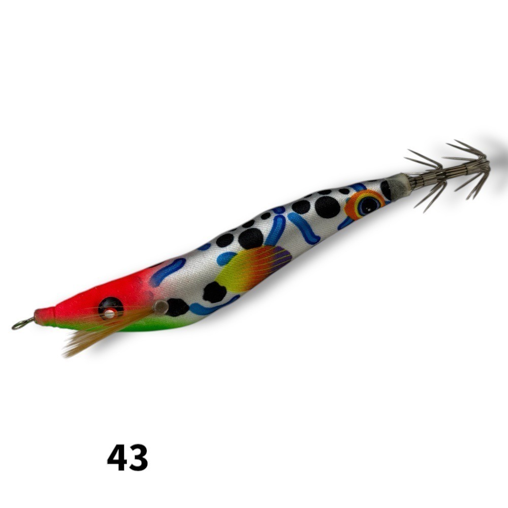 中壢鴻海釣具 厚殼蝦- 透抽布捲 2025 全新 厚殼蝦 厚殼仔 透抽 布捲 95mm 21~46號-規格圖7