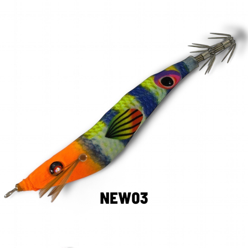 中壢鴻海釣具 厚殼蝦- 透抽布捲 2025 全新 厚殼蝦 厚殼仔 透抽 布捲 95mm 21~46號-規格圖7