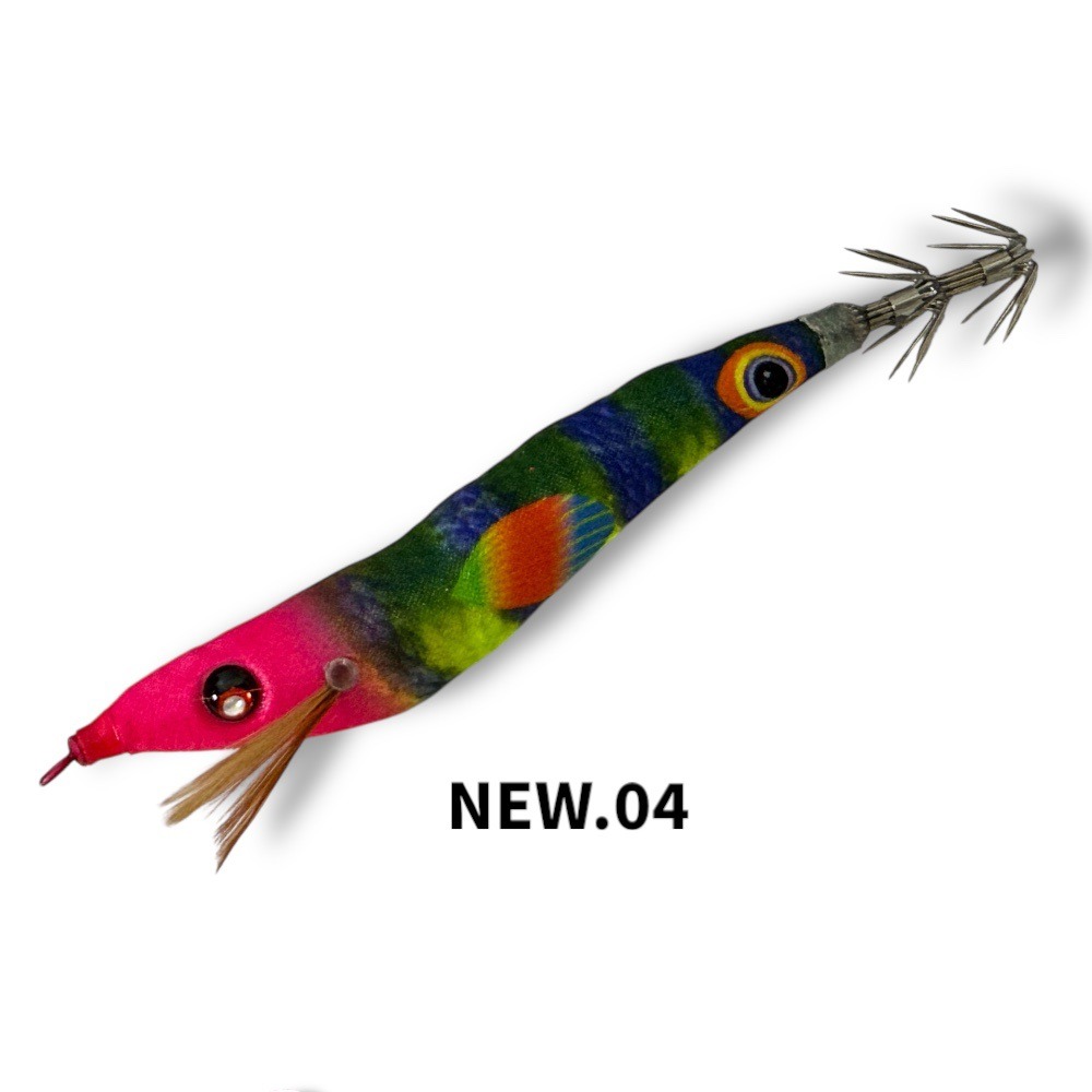 中壢鴻海釣具 厚殼蝦- 透抽布捲 2025 全新 厚殼蝦 厚殼仔 透抽 布捲 95mm 21~46號-規格圖7