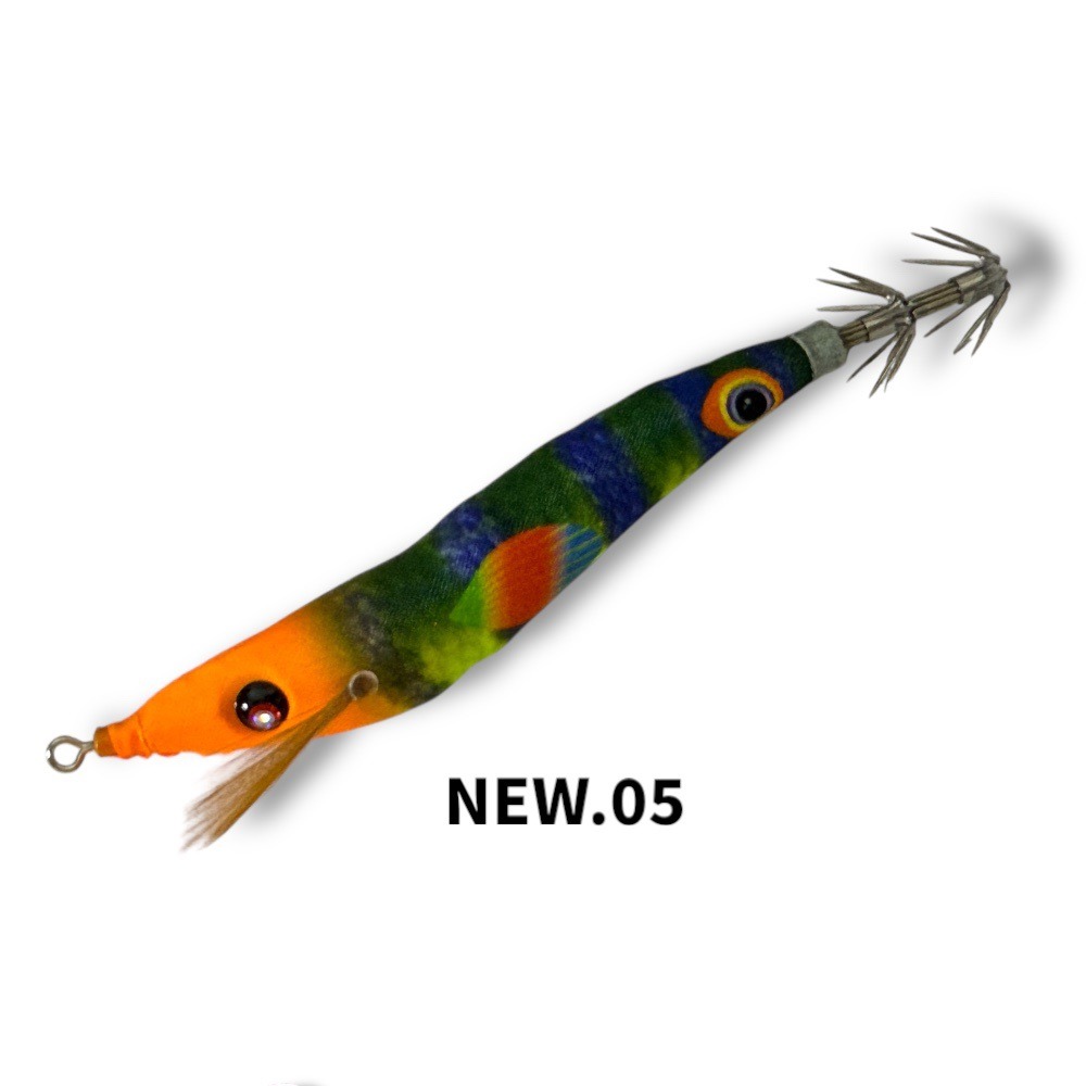 中壢鴻海釣具 厚殼蝦- 透抽布捲 2025 全新 厚殼蝦 厚殼仔 透抽 布捲 95mm 21~46號-規格圖7