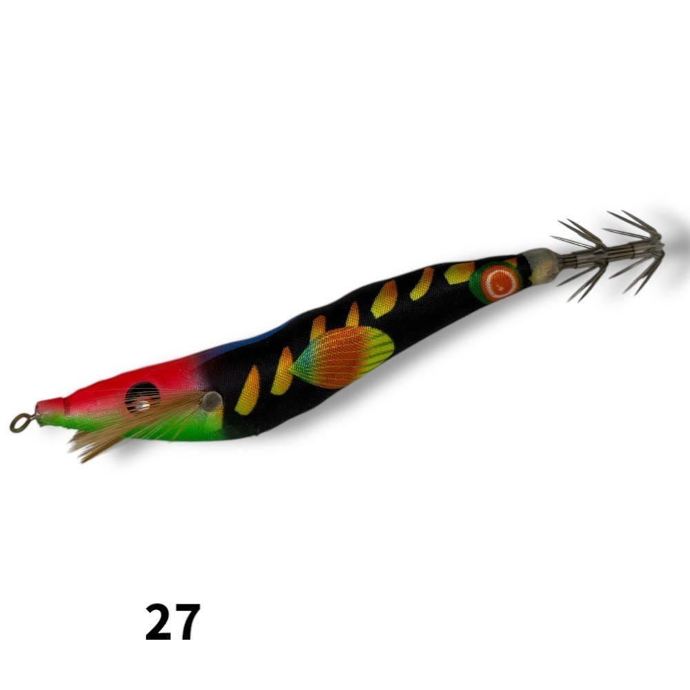 中壢鴻海釣具 厚殼蝦- 透抽布捲 2025 全新 厚殼蝦 厚殼仔 透抽 布捲 95mm 21~46號-規格圖7