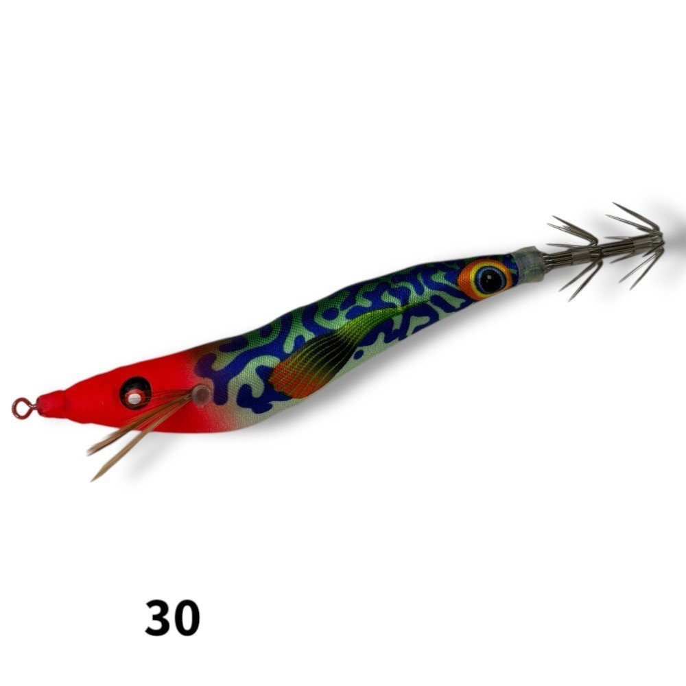 中壢鴻海釣具 厚殼蝦- 透抽布捲 2025 全新 厚殼蝦 厚殼仔 透抽 布捲 95mm 21~46號-規格圖7