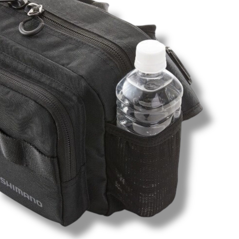 中壢鴻海釣具【SHIMANO】 BS-021T 斜背包 置物包 收納包-細節圖2