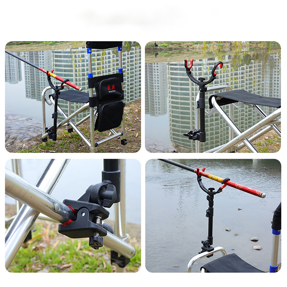 中壢鴻海釣具 多功能萬用置竿架 可伸縮 架竿器 竿架-細節圖4