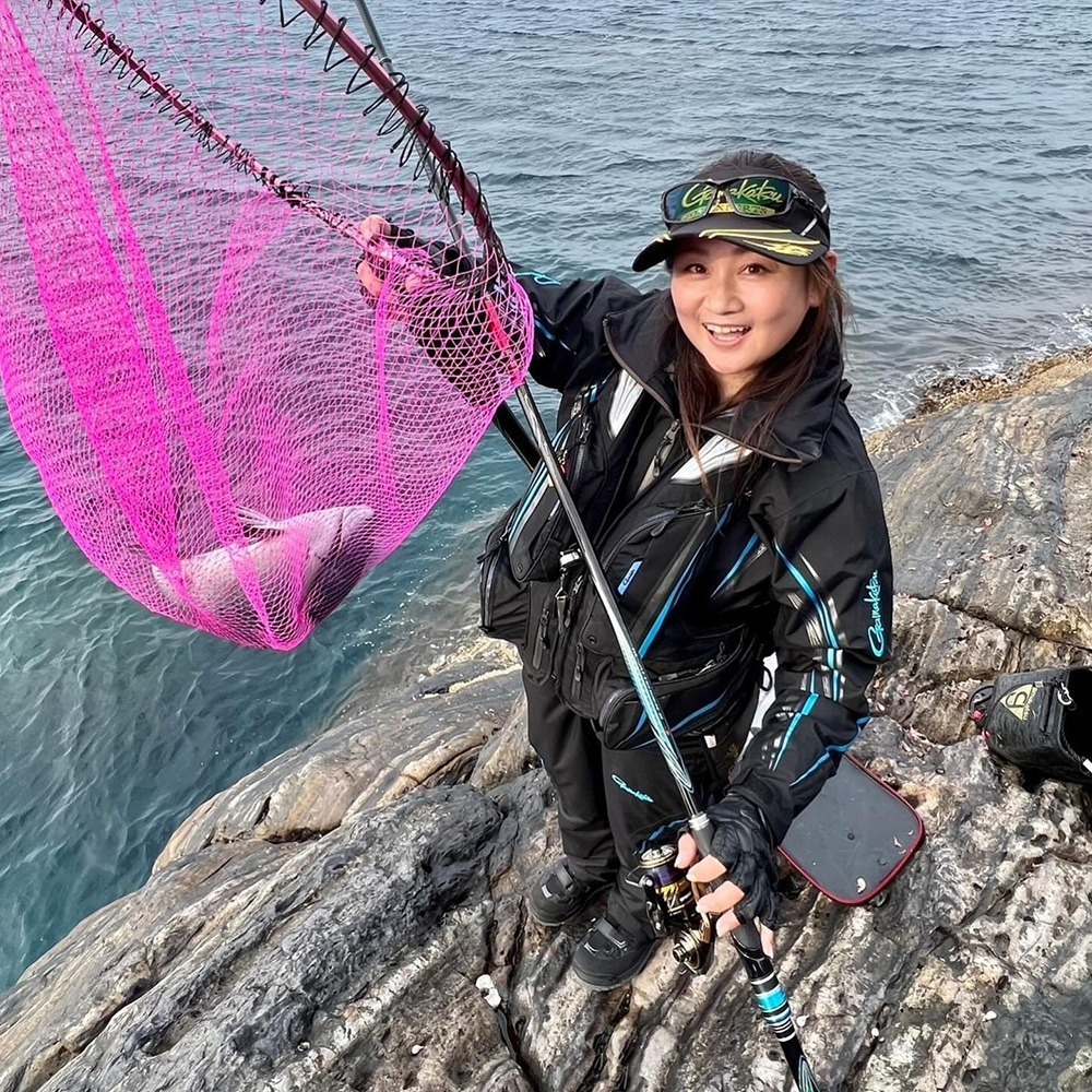 中壢鴻海釣具【SIYOUEI】 昌榮 ウルトラフレーム 極 Ver.II 網付 網框 磯撈網-細節圖2