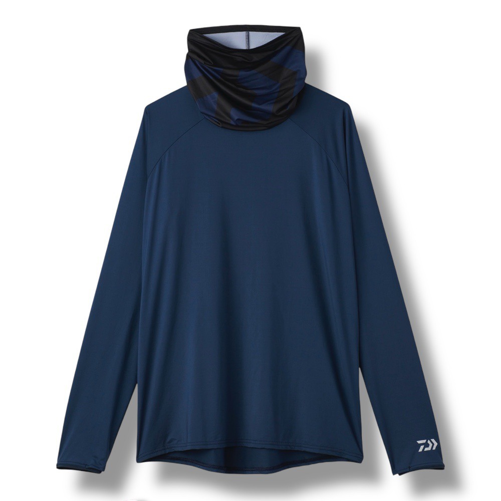 中壢鴻海釣具【DAIWA】 DE-6025 ICEDRY® 高領防曬釣魚長袖 [25年春夏款]-細節圖3