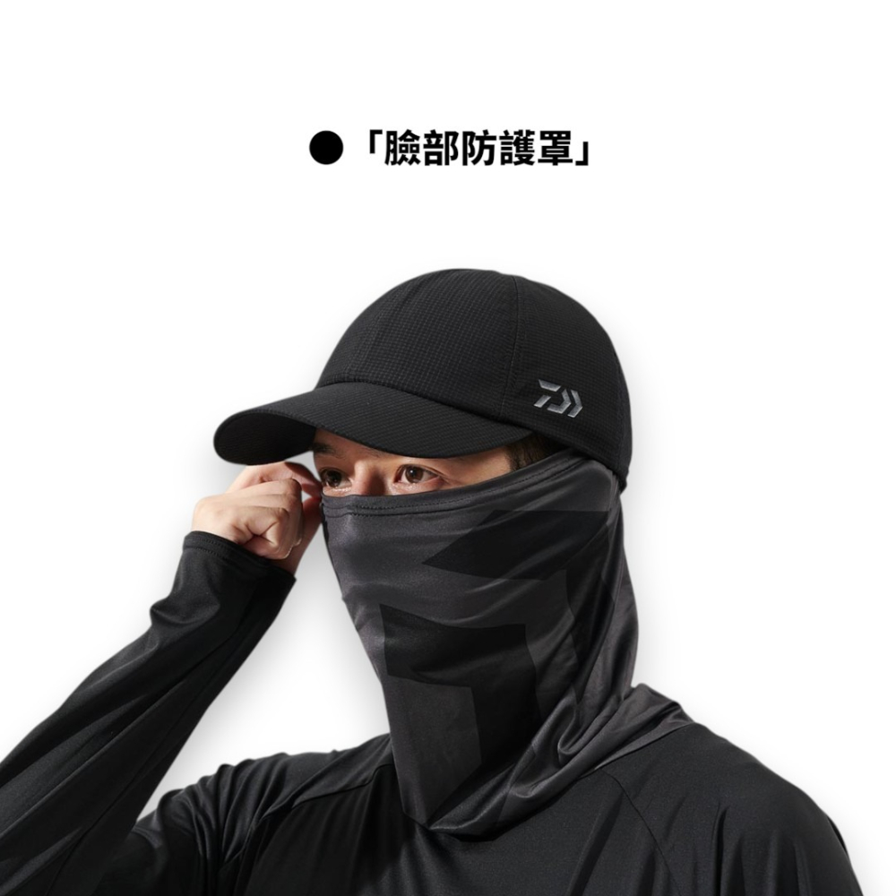 中壢紅海釣具【DAIWA】DE-6025 ICEDRY® 槍灰銀色高領防曬釣魚長袖 [26年新色]-細節圖5