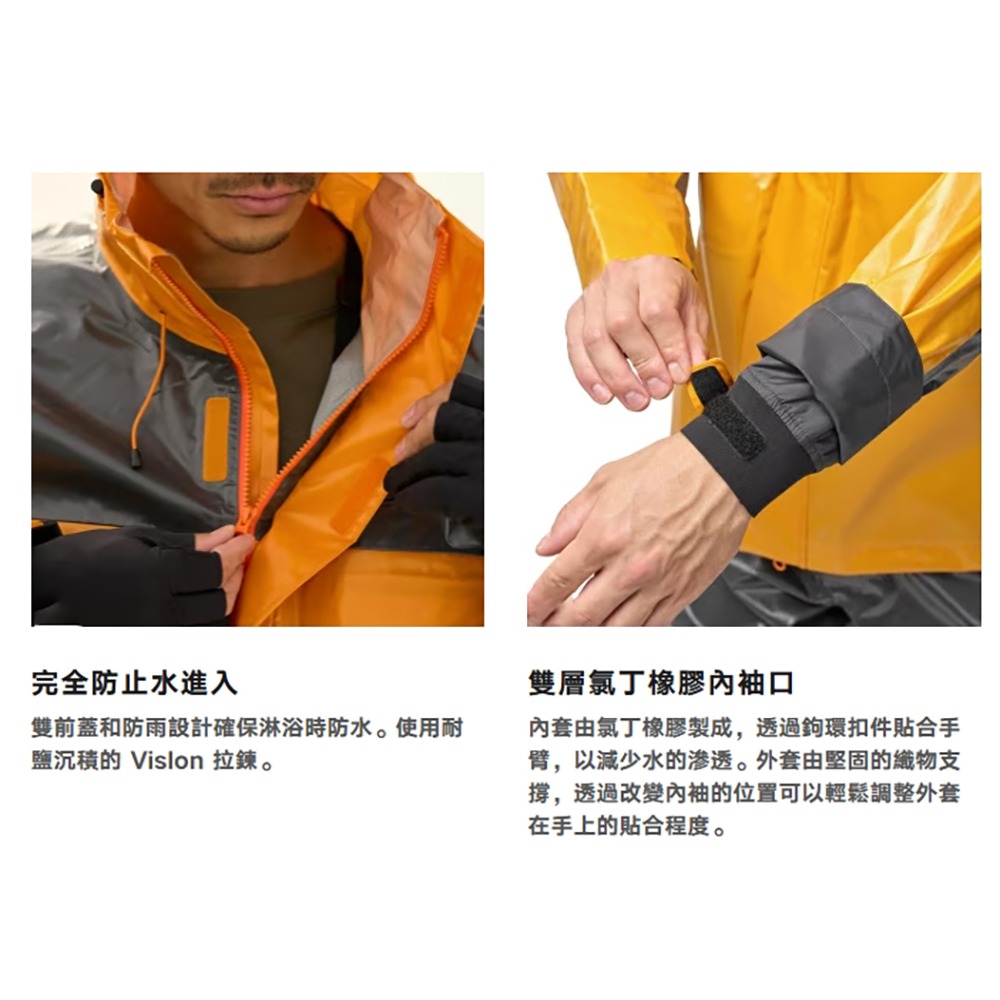 中壢鴻海釣具【SHIMANO】RA-040Y UL Easy Care 釣魚夾克 船釣防水雨衣外套 (25年春夏款)-細節圖7