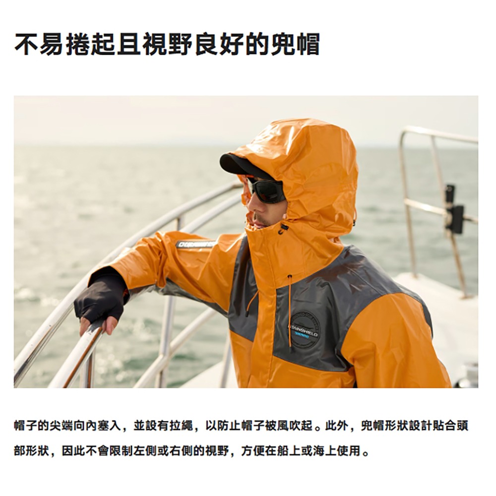 中壢鴻海釣具【SHIMANO】RA-040Y UL Easy Care 釣魚夾克 船釣防水雨衣外套 (25年春夏款)-細節圖8