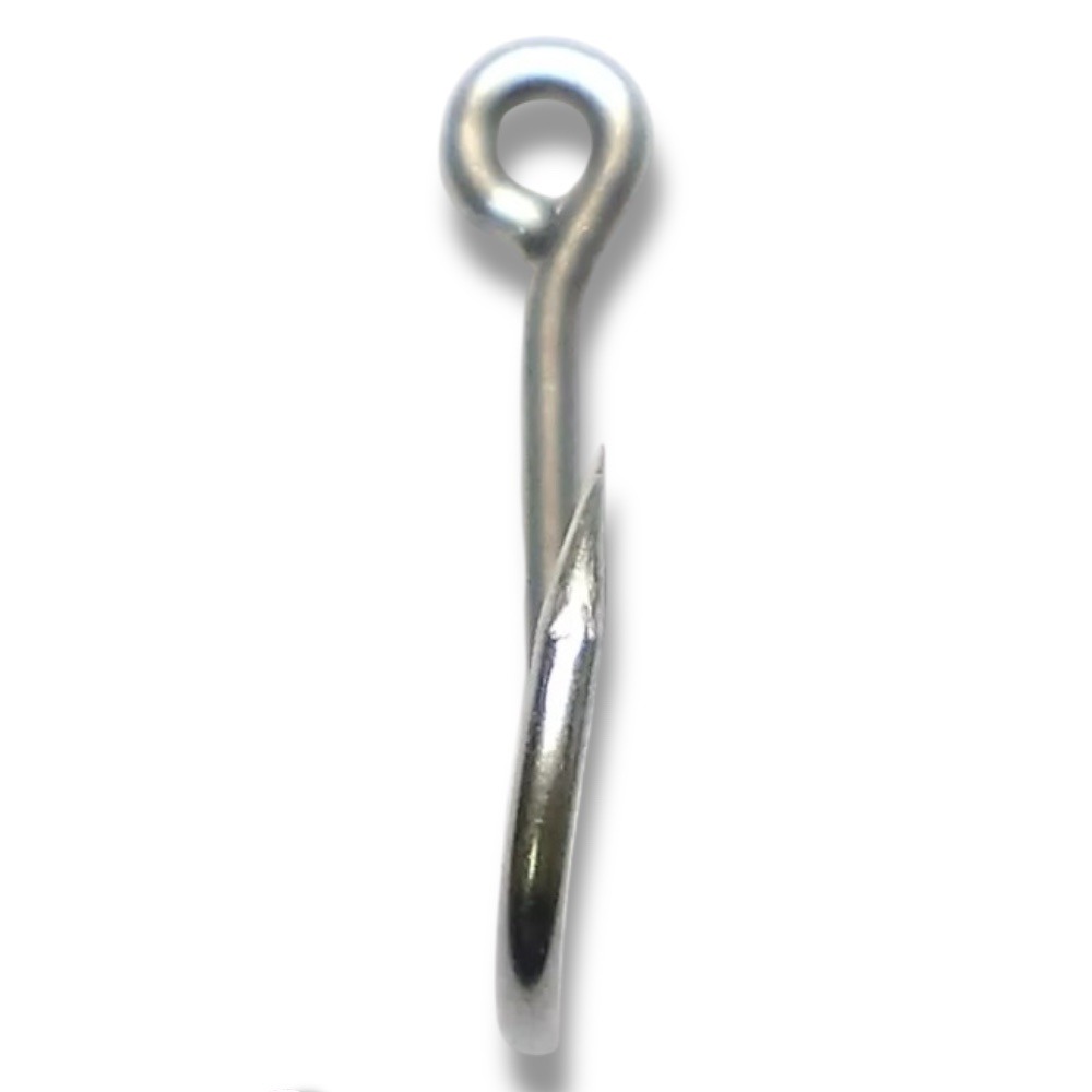 中壢鴻海釣具【鬼刃】 管付伊勢尼鉤 魚鉤 釣鉤 高強度不鏽鋼素材 鉤尖貫穿強化-細節圖3