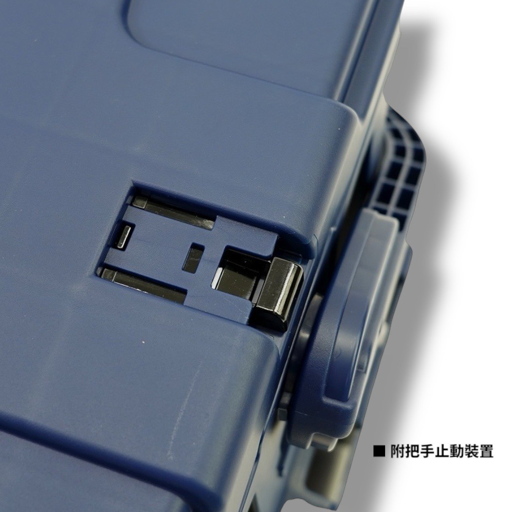 中壢鴻海釣具【DAIWA】TACKLE BOX TB CUSTOM TB7000HS 海軍藍 工具箱 (25年款)-細節圖3