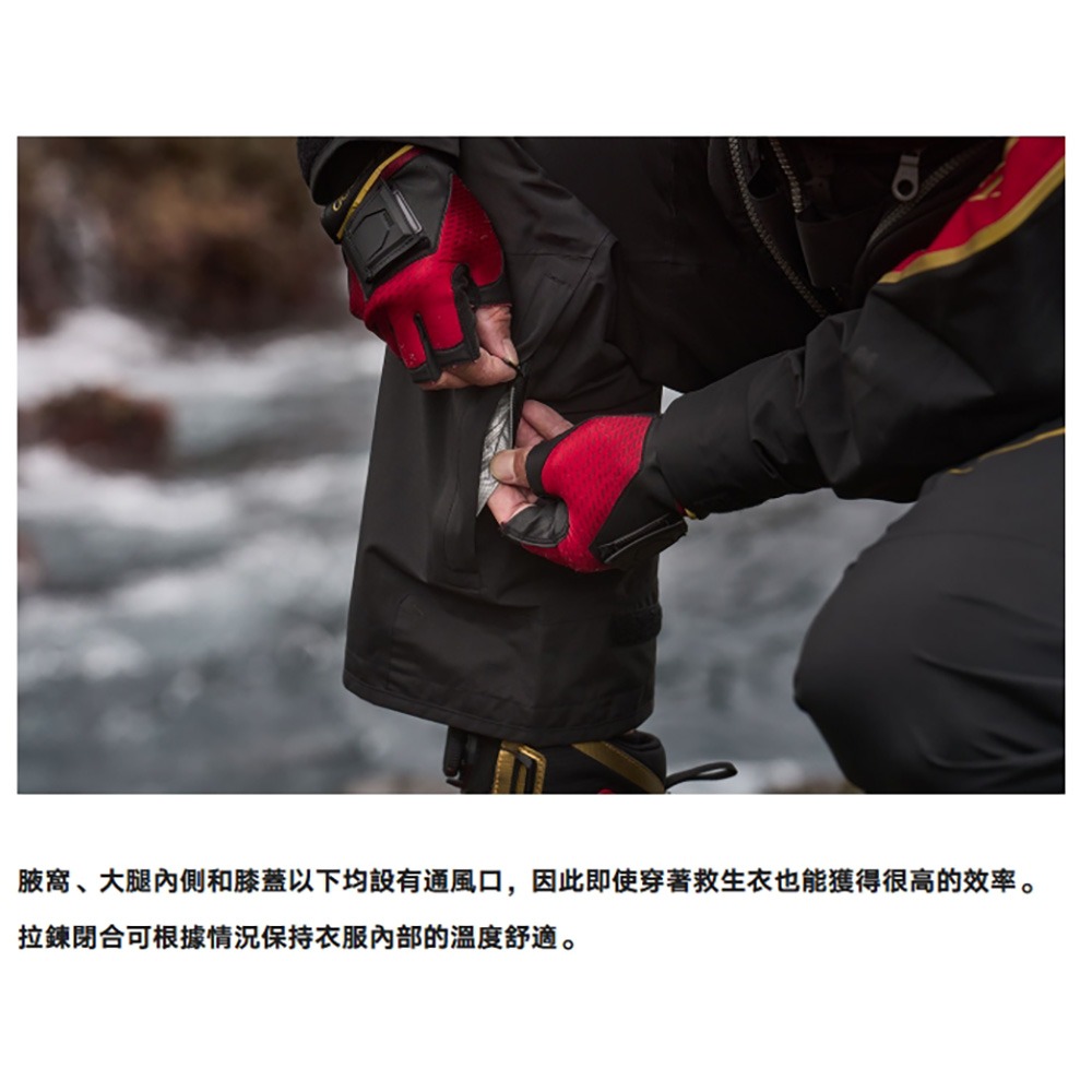 中壢鴻海釣具【SHIMANO】RA-160Y LIMITED PRO 三季可穿 防水釣魚套裝 雨衣套裝-細節圖5