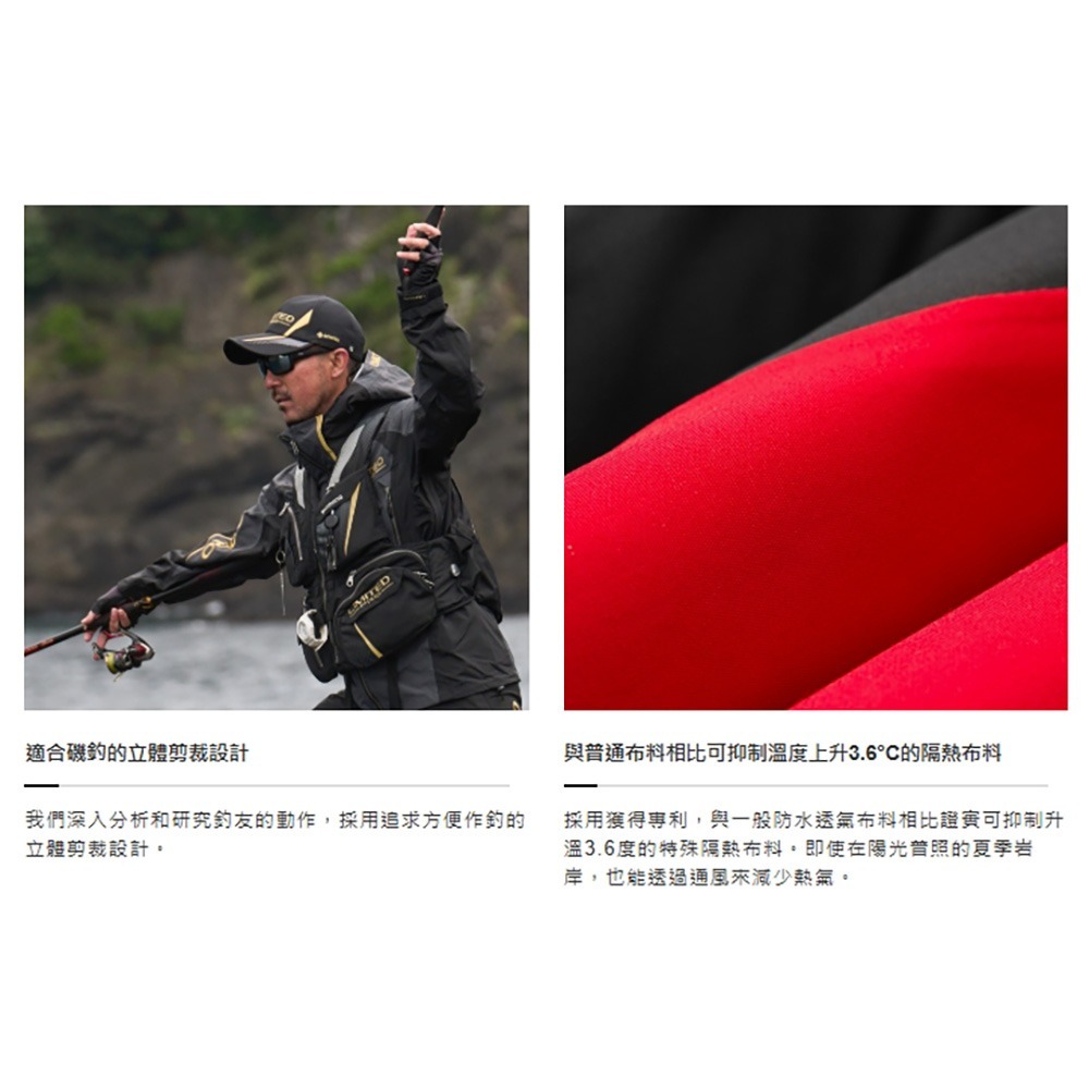 中壢鴻海釣具【SHIMANO】RA-160Y LIMITED PRO 三季可穿 防水釣魚套裝 雨衣套裝-細節圖6