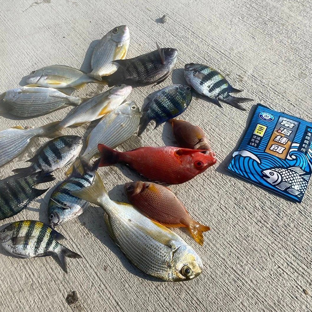 中壢紅海釣具 漁師常溫練餌-黃標 紅標 海水、淡水、池釣練餌 爆咬、便利、免冰-細節圖5