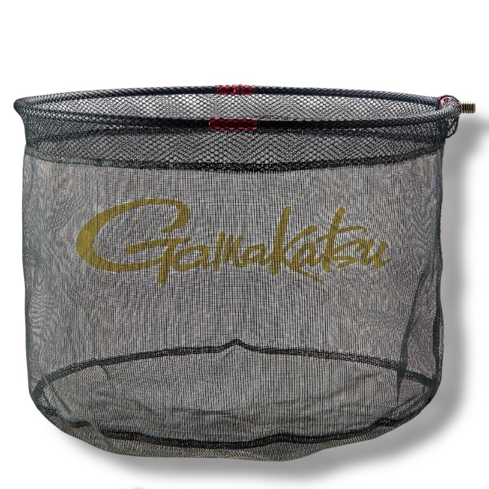 中壢鴻海釣具【gamakatsu】 GM-844  LOGO 撈網 40CM 50CM 磯玉網(25年款) GM844-細節圖3