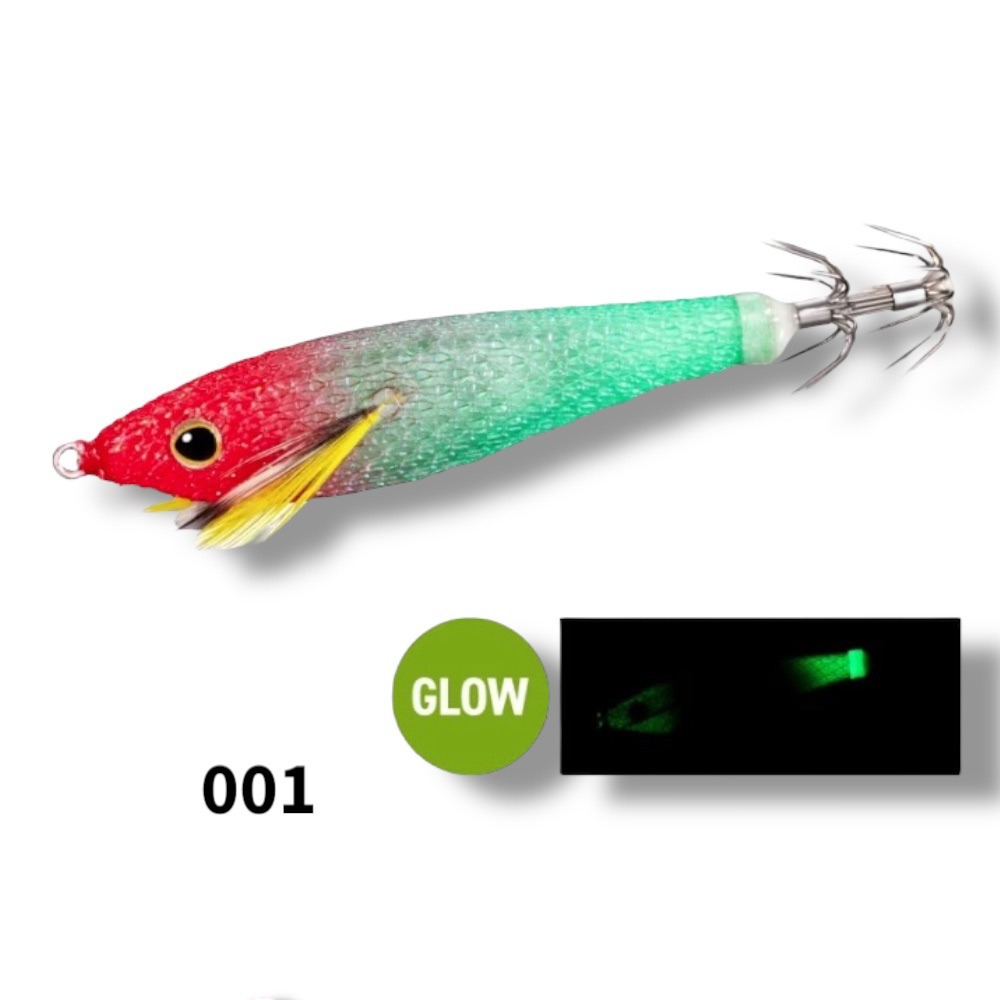 中壢鴻海釣具【SHIMANO】 QS-Q80X 80mm 透抽布捲 假餌-規格圖6