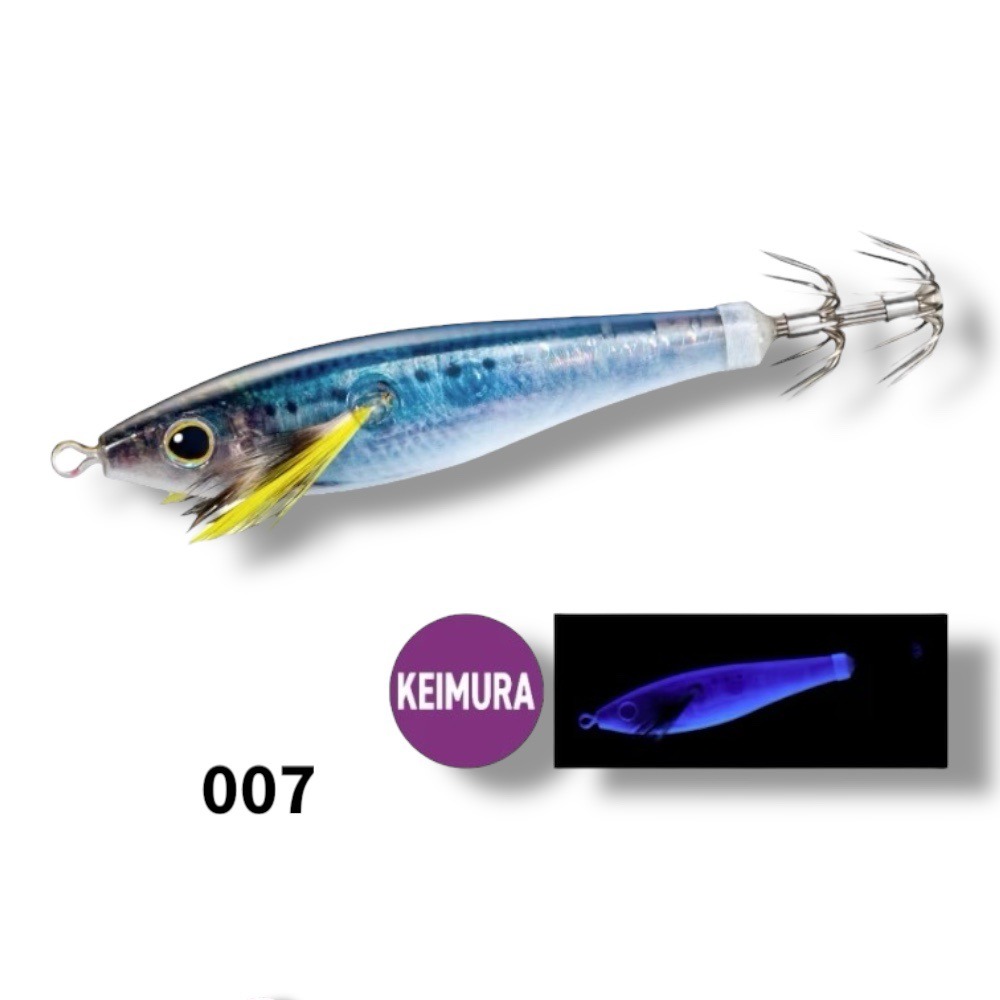 中壢鴻海釣具【SHIMANO】 QS-Q80X 80mm 透抽布捲 假餌-規格圖6