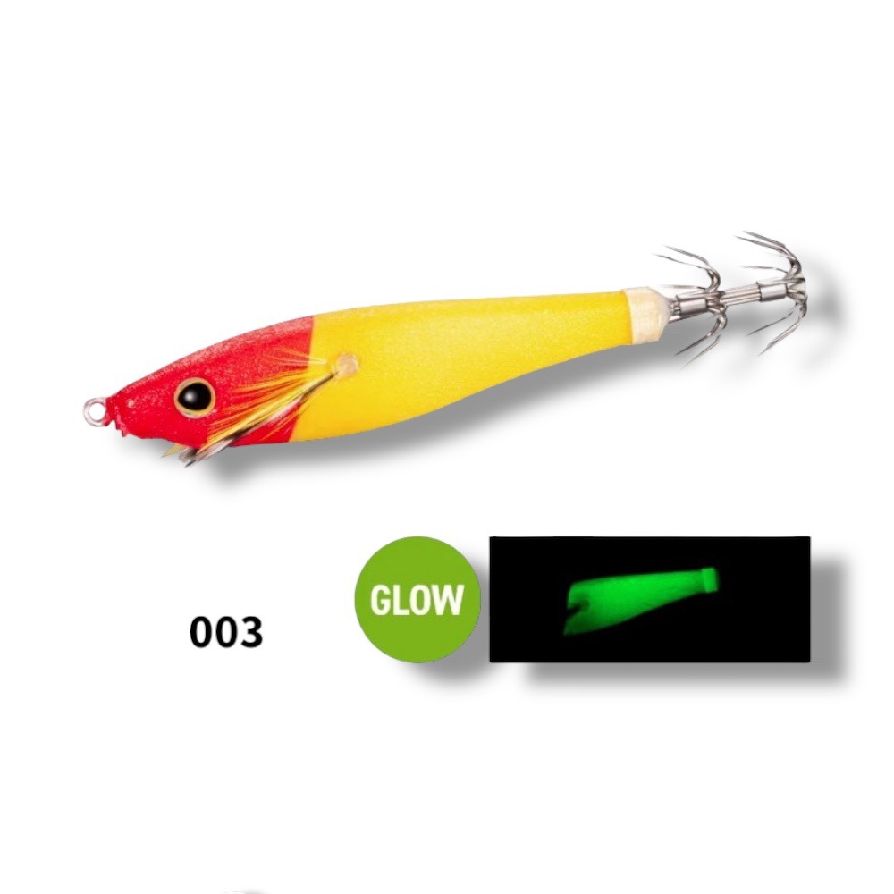 中壢鴻海釣具【SHIMANO】 QS-X80X 80mm 透抽布捲 假餌-規格圖5