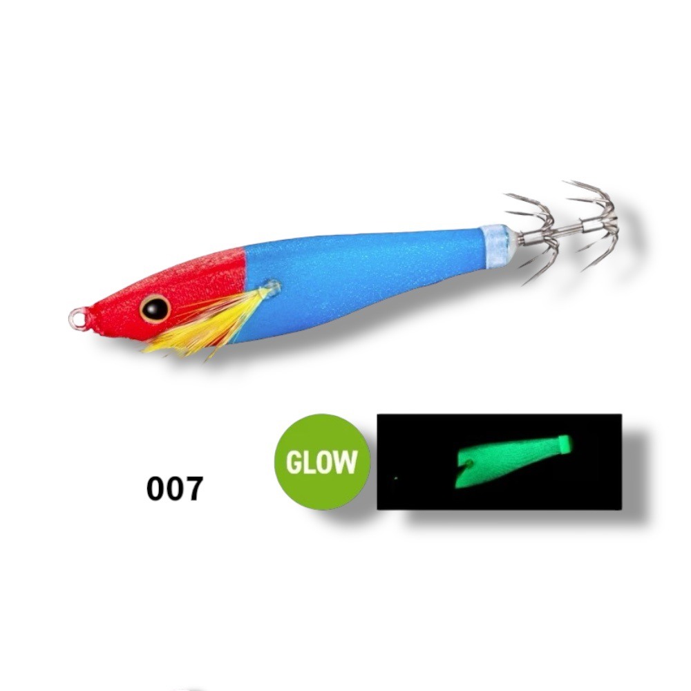 中壢鴻海釣具【SHIMANO】 QS-X80X 80mm 透抽布捲 假餌-規格圖5