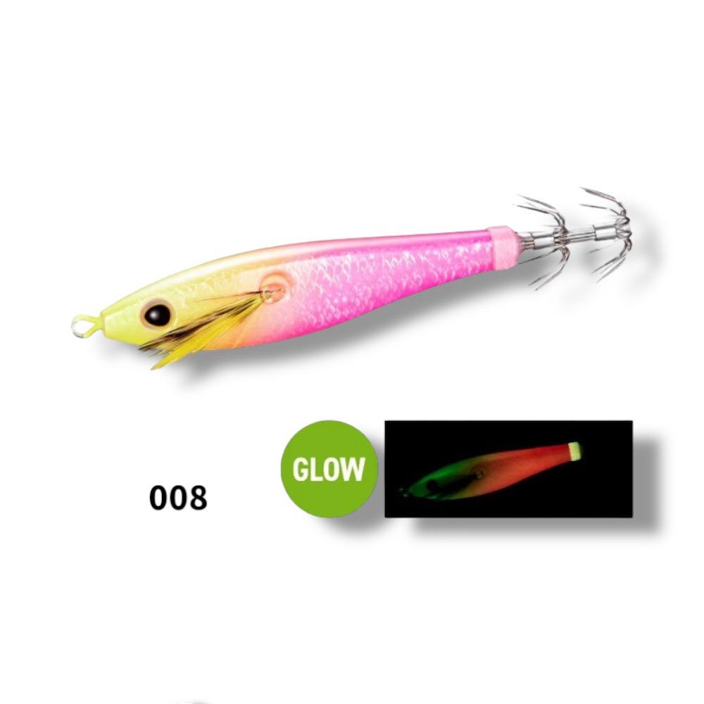 中壢鴻海釣具【SHIMANO】 QS-X80X 80mm 透抽布捲 假餌-規格圖5