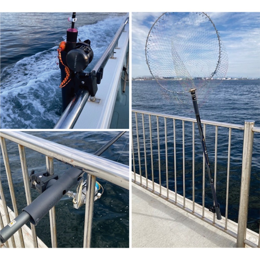 中壢鴻海釣具【TSuriMusha】 釣武者 萬用置竿架 (25年款)-細節圖8