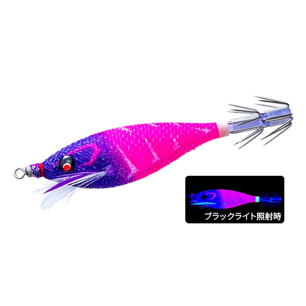 中壢鴻海釣具【DUEL】A1860 A1861SQUID JIG Pucca 胖胖魚 75/90mm透抽布捲(25年款)-規格圖7