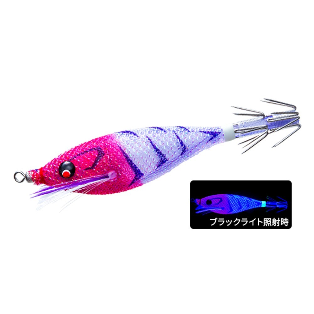 中壢鴻海釣具【DUEL】A1860 A1861SQUID JIG Pucca 胖胖魚 75/90mm透抽布捲(25年款)-規格圖7