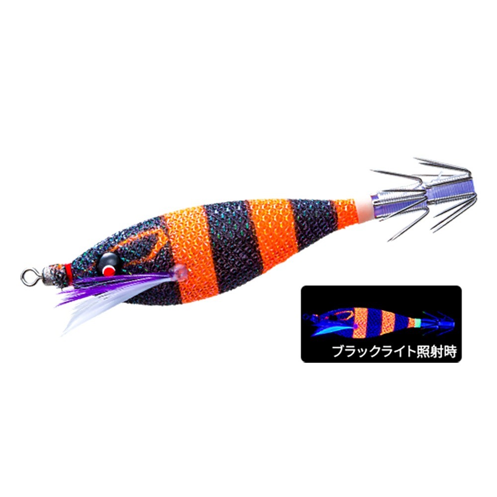 中壢鴻海釣具【DUEL】A1860 A1861SQUID JIG Pucca 胖胖魚 75/90mm透抽布捲(25年款)-規格圖7