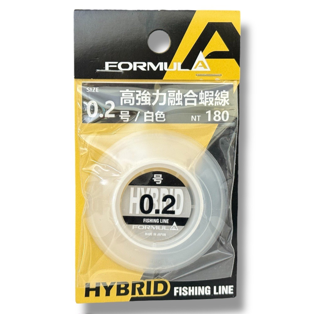 中壢鴻海釣具【WEFOX】FORMULA 高強力融合蝦線 PE-30M PE線-規格圖3