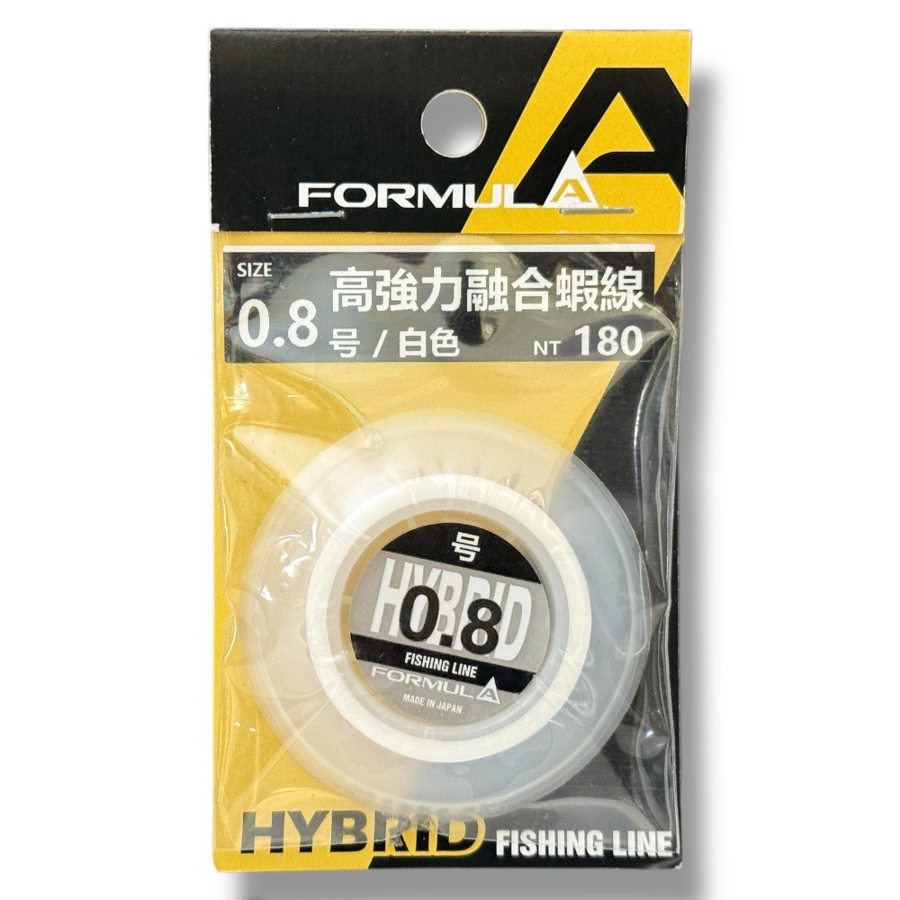 中壢鴻海釣具【WEFOX】FORMULA 高強力融合蝦線 PE-30M PE線-規格圖3
