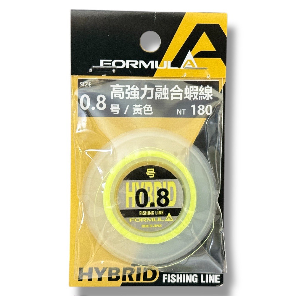 中壢鴻海釣具【WEFOX】FORMULA 高強力融合蝦線 PE-30M PE線-規格圖3
