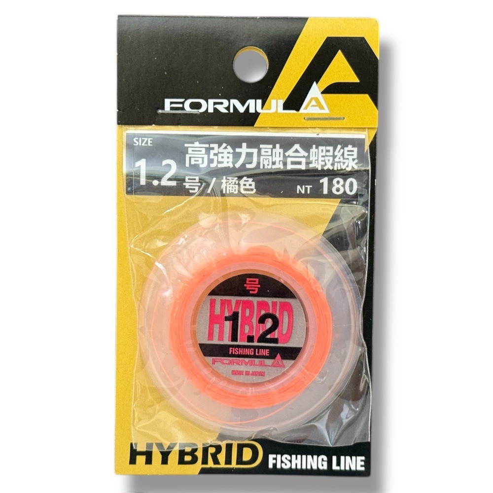 中壢鴻海釣具【WEFOX】FORMULA 高強力融合蝦線 PE-30M PE線-規格圖3