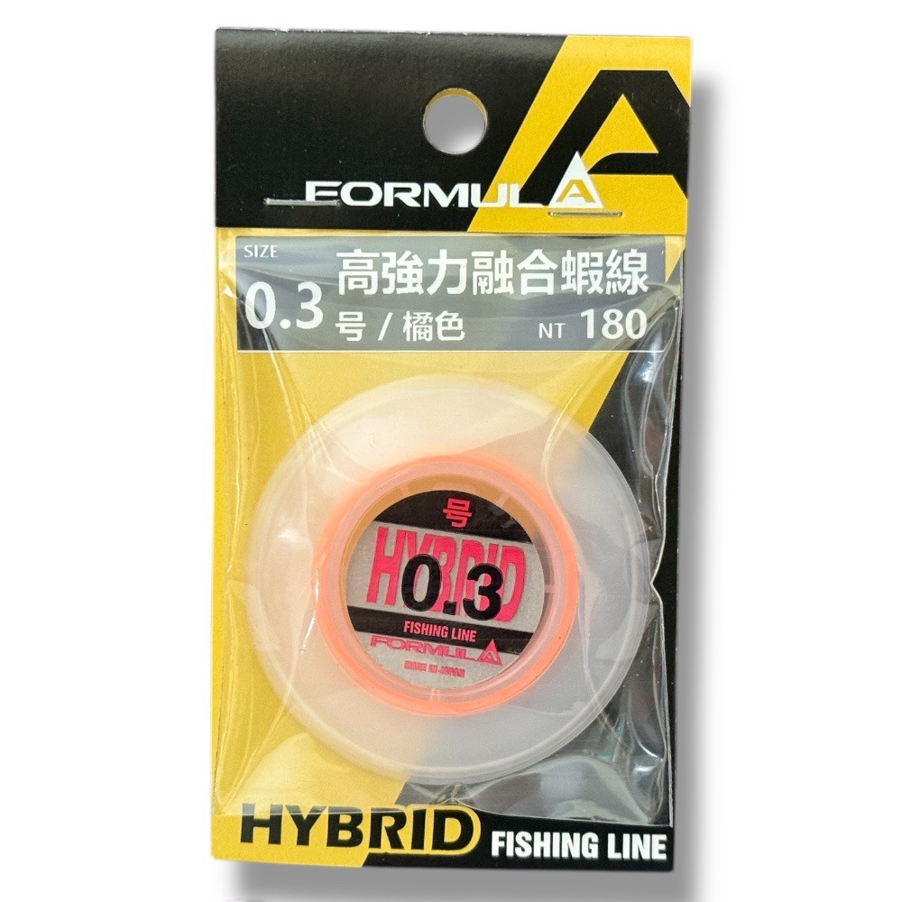 中壢鴻海釣具【WEFOX】FORMULA 高強力融合蝦線 PE-30M PE線-規格圖3