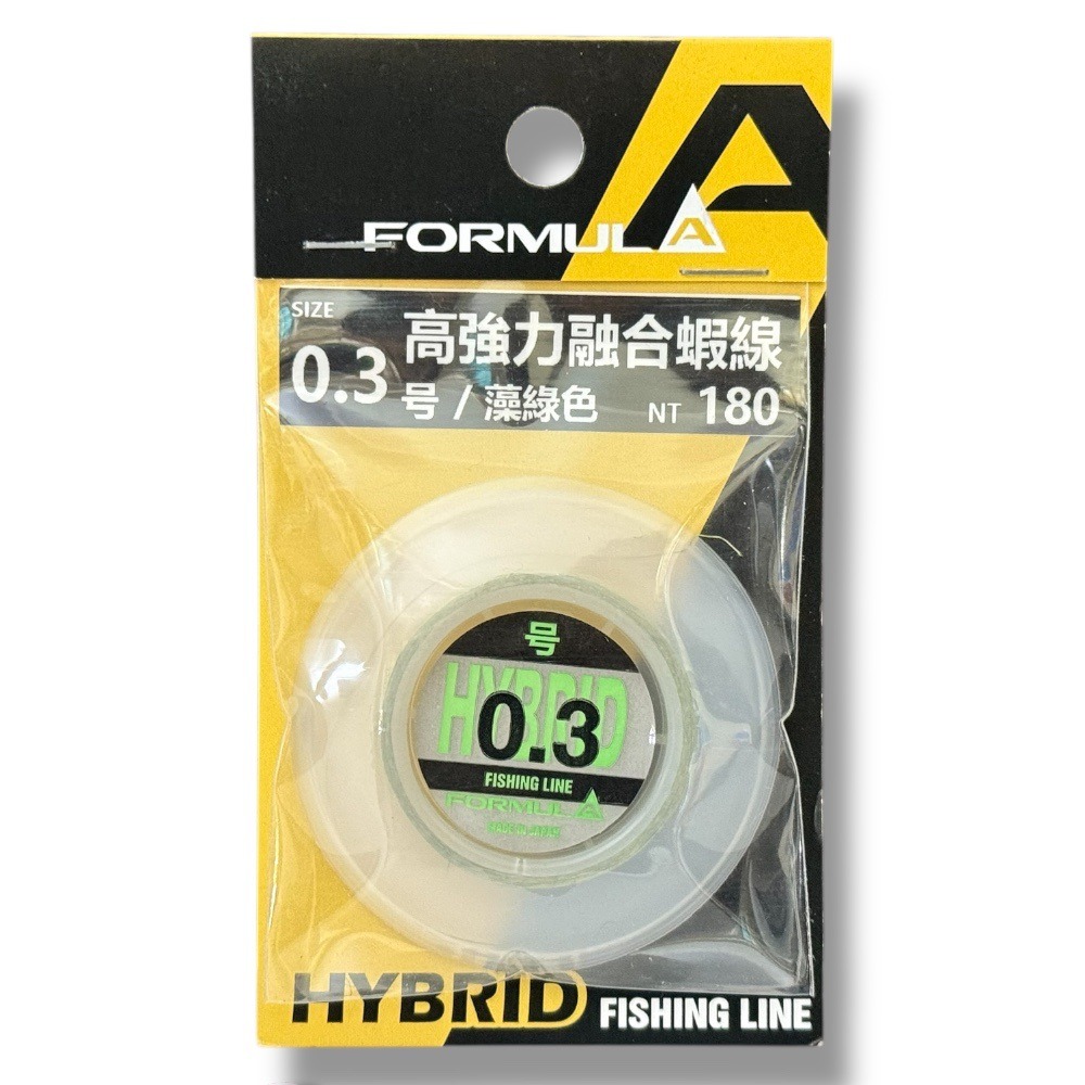 中壢鴻海釣具【WEFOX】FORMULA 高強力融合蝦線 PE-30M PE線-規格圖3